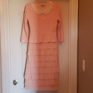 Dainty Jewels Small Beaded collar Dress